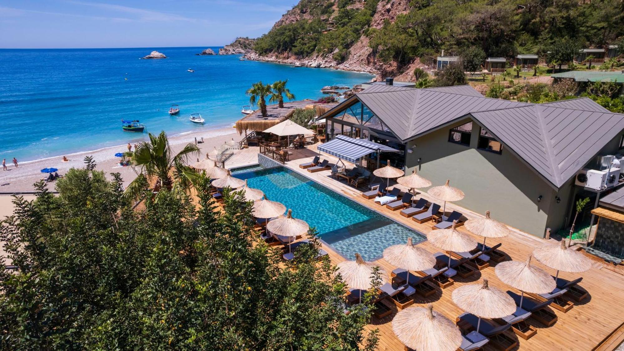 Sea Valley Lodge Faralya Bagian luar foto
